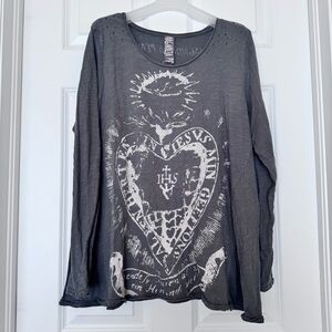 MAGNOLIA PEARL. Halo Freedom Soars Long Sleeve Tee